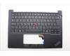 Lenovo 5M11N94247 C-Cover with keyboard, Icelandic, Black, Backlight, UK
