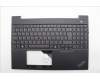 Lenovo 5M11N96568 C-Cover with keyboard, Slovenian, Black, UK