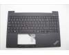 Lenovo 5M11N99148 C-Cover with keyboard, Hungarian, Black, Backlight, UK