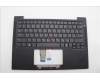 Lenovo 5M11N99493 C-Cover with keyboard, Russian, Black, Backlight, US