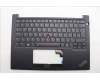 Lenovo 5M11P32484 C-Cover with keyboard, Icelandic, Black, Backlight, UK