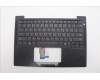 Lenovo 5M11P69374 C-Cover with keyboard, Arabic, Black, Backlight, US