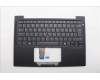 Lenovo 5M11Q53924 C-Cover with keyboard, Switzerland, Black, Backlight, UK
