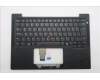 Lenovo 5M11Q54734 C-Cover with keyboard, Turkish, Black, Backlight, UK