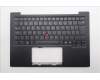 Lenovo 5M11Q55991 C-Cover with keyboard, Slovenian, Deep Black, FingerPrint Reader, WLAN, UK