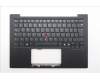 Lenovo 5M11Q56019 C-Cover with keyboard, Italian, Deep Black, FingerPrint Reader, WWAN, UK
