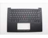 Lenovo 5M11Q60669 C-Cover with keyboard, Slovenian, Black, Backlight, UK