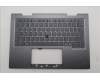 Lenovo 5M11R38966 C-Cover with keyboard, Portuguese, Luna Grey, FingerPrint Reader, WLAN, UK
