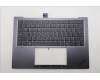 Lenovo 5M11R87939 C-Cover with keyboard, Greek, Black/Grey, FingerPrint Reader, WLAN, US
