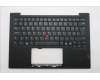 Lenovo 5M11S09663 C-Cover with keyboard, Switzerland, Black, Backlight, WWAN, UK