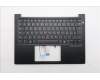 Lenovo 5M11S09994 C-Cover with keyboard, Italian, Black, Backlight, UK