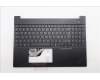 Lenovo 5M11S10212 C-Cover with keyboard, Nordic, Black, Backlight, UK