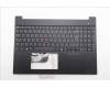 Lenovo 5M11S10358 C-Cover with keyboard, French, Black, Backlight, US
