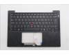 Lenovo 5M11S15648 C-Cover with keyboard, Swedish/Finnish, Black, Backlight, UK