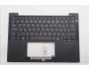 Lenovo 5M11S15690 C-Cover with keyboard, Czech Slovakian, Black, Backlight, WWAN, UK