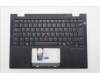 Lenovo 5M11S15903 C-Cover with keyboard, French, Black, Backlight, US
