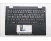 Lenovo 5M11S15949 C-Cover with keyboard, Nordic, Black, Backlight, UK