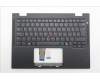 Lenovo 5M11S15993 C-Cover with keyboard, UK English, Black, Backlight, UK