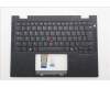 Lenovo 5M11S16109 C-Cover with keyboard, Slovenian, Black, Backlight, WWAN, UK