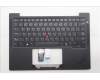 Lenovo 5M11S16159 C-Cover with keyboard, Arabic, Black, Backlight, US