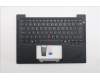 Lenovo 5M11S16399 C-Cover with keyboard, Portuguese, Black, Backlight, WWAN, UK