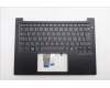 Lenovo 5M11S26882 C-Cover with keyboard, Czech Slovakian, Black, Backlight, UK