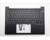 Lenovo 5M11S26895 C-Cover with keyboard, Nordic, Black, Backlight, UK