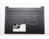 Lenovo 5M11S26997 C-Cover with keyboard, Norwegian, Black, UK