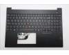 Lenovo 5M11S27110 C-Cover with keyboard, Icelandic, Black, Backlight, UK