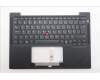 Lenovo 5M11S38108 C-Cover with keyboard, Danish, Black, Backlight, WWAN, UK