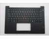 Lenovo 5M11T54275 C-Cover with keyboard, Icelandic, Black, Backlight, UK