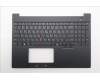 Lenovo 5M11T55277 C-Cover with keyboard, Greek, Black, Backlight, Number Pad, US