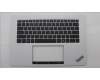 Lenovo 5M11U08074 C-Cover with keyboard, Russian, White, FingerPrint, US