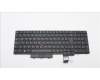 Lenovo 5N21B44368 Keyboard Internal, Spanish LA, Black, Backlight, w/Number, UK
