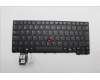 Lenovo 5N21M38480 Keyboard Internal, Norwegian, Black, Non-Backlight, UK