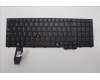 Lenovo 5N21M40189 Keyboard Internal, Portuguese, Black, Backlight, w/Number, UK