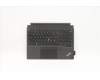 Lenovo 5M11A36990 MECH_ASM Backlit KB US English FPR Black