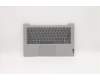 Lenovo Gehäuseoberseite C81YM Plastik Silber NFP Nicht hintergrundbeleuchtete Tastatur Deutsch für Lenovo IdeaPad 5-14ITL05 (82FE)
