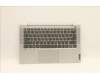 5CB1A13589 Lenovo Geh&auml;useoberseite C81YM, Aluminium, Silber, mit Fingerabdrucksensor, mit Tastaturbeleuchtung (Thai)