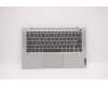 5CB1A13810 Lenovo Geh&auml;useoberseite C81YM, Aluminium, Silber, mit Fingerabdrucksensor, Tastatur mit Hintergrundbeleuchtung, Arabisch-Franz&ouml;sisch