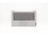 5CB1A13823 Lenovo Geh&auml;useoberseite C81YM, Kunststoff, Silber, ohne Fingerabdrucksensor, Tastatur mit Hintergrundbeleuchtung, Portugiesisch