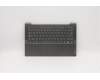 5CB1A13851 Lenovo Geh&auml;useoberseite C81YM, Aluminium, Schwarz, mit Fingerabdrucksensor, Tastatur mit Hintergrundbeleuchtung, Spanisch (Lateinamerika)