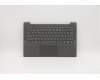 5CB1A13902 Lenovo Geh&auml;useoberseite C81YM, Plastik, Schwarz, mit Fingerabdruckleser, Tastatur ohne Hintergrundbeleuchtung (Franz&ouml;sisches Layout)