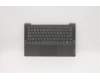 Lenovo Gehäuseoberseite C81YM, Aluminium, Schwarz, mit Fingerabdruckleser, Hintergrundbeleuchtete Tastatur (Kanadisch-Französisch/Englisches Layout) für Lenovo IdeaPad 5-14ITL05 (82FE)
