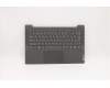 Lenovo Gehäuseoberseite C81YM Plastik Schwarz ohne Fingerabdrucksensor ohne Tastaturbeleuchtung Belgisch für Lenovo IdeaPad 5-14ITL05 (82FE)
