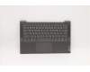5CB1A14069 Lenovo Geh&auml;useoberseite C81YM Aluminium Schwarz mit Fingerabdrucksensor, Hintergrundbeleuchtete Tastatur, Thail&auml;ndisch