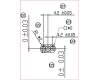 13NB0X82P23011 Asus UX8402ZE-2K MB MIDDLE FRAME