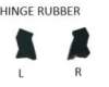 13NR04J0L03011 Asus GA503QS HINGE RUBBER L