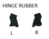 13NR04J0L04011 Asus GA503QS HINGE RUBBER R