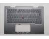 Lenovo MECH_ASM BL KB GY FPR ARA CHY für Lenovo ThinkPad X1 2-in-1 G10 (21Q0/21Q1)